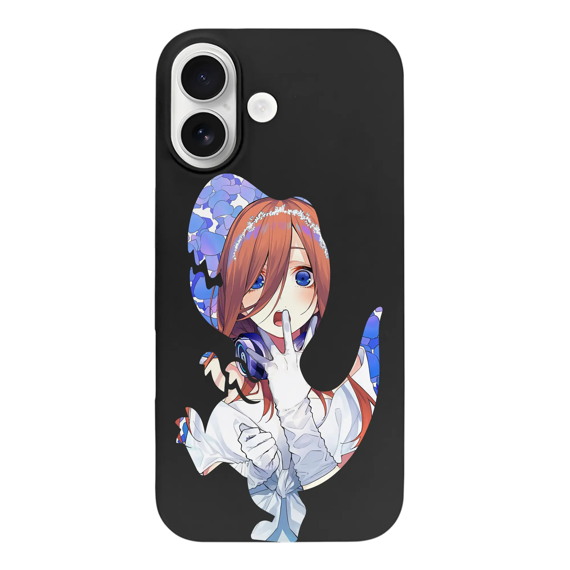 五等分の花嫁 グッズ 中野 三玖 - iPhone 17 シリーズ シリコンケース 薄型 耐衝撃 指紋防止 ソフトタッチカバー 精密フィット 傷防止 保護ケース iPhone 17/17 Air/17 Pro/17 Pro Max 対応